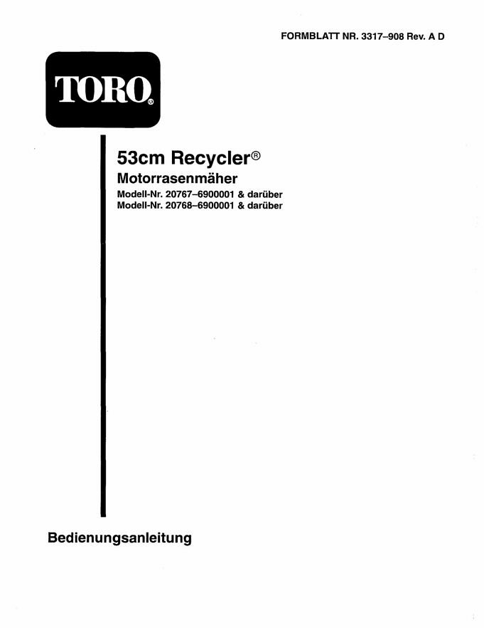 Wie Startet Man Einen Toro Recycler 22 Rasenmäher? Schritt Für Schritt Anleitung